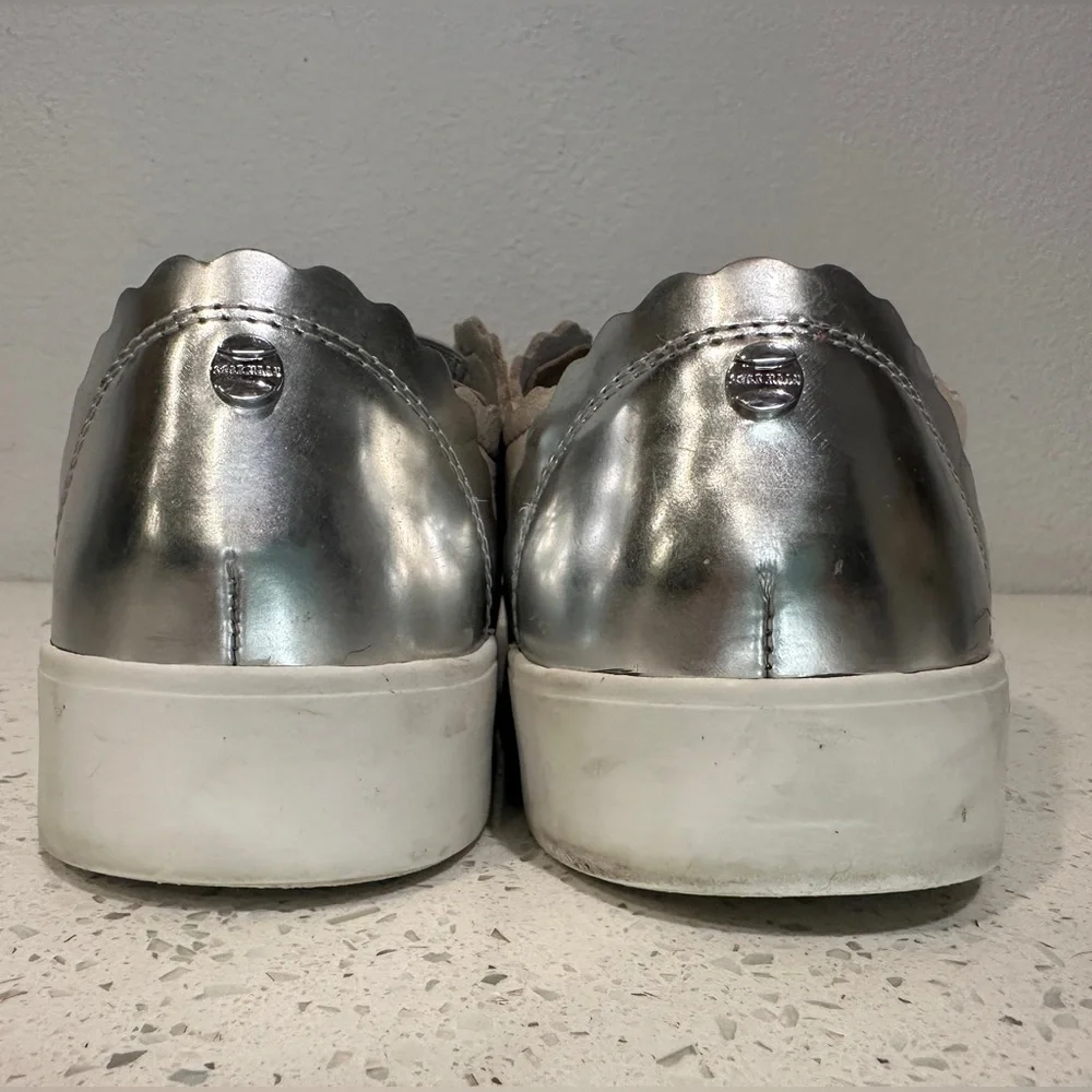 COLE HAAN Grand Crosscourt Scallop Slip-On Leather Shoes Women's Size 9B - Picture 2 of 10